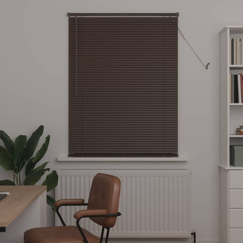 Venetian Blind, Dark Brown, 70cm W x 150cm L
