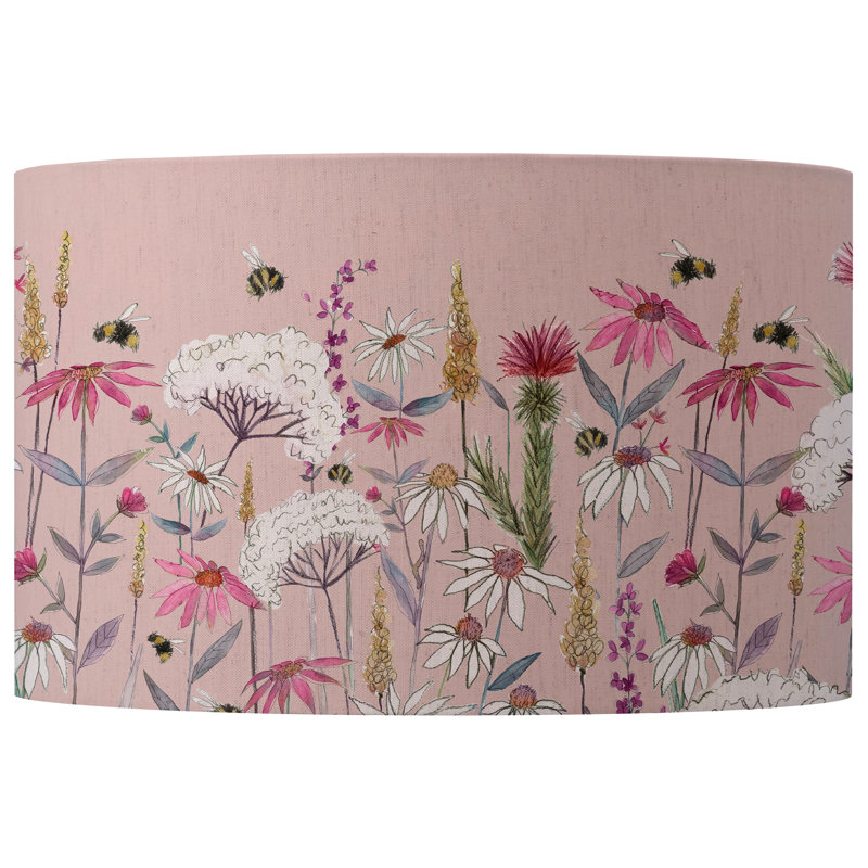 Hermione Cotton, Multicoloured Pink, 25cm H x 40cm W x 40cm D