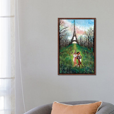 Je Ne Sais Quoi by Jahna Vashti - Floater Frame Print on Canvas