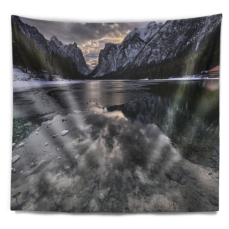Polyester Tapestry, 78" H x 92" W