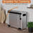 Kitchen Elite 8 in 1 Digital Air Fryer Toaster Convection Pizza Oven, Silver