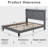 Medway Bed Frame with Charging Station-945790596