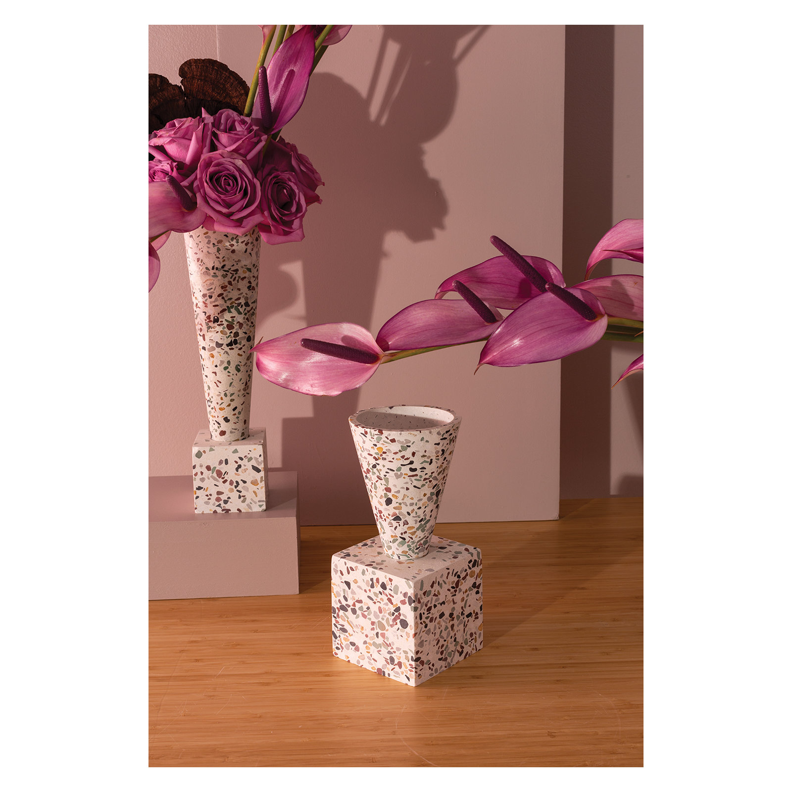 Keir 9'' Handmade Concrete Table Vase