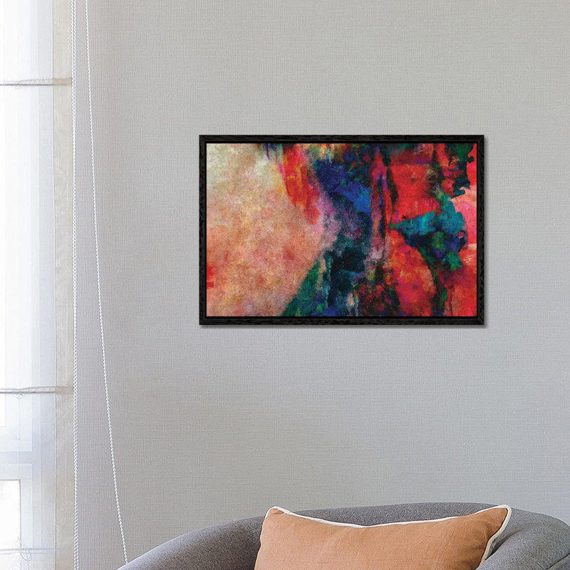 Dreams 1 Piece Wall Art on Canvas, 45.72cm H x 66.04cm W x 3.81cm D, Black Framed