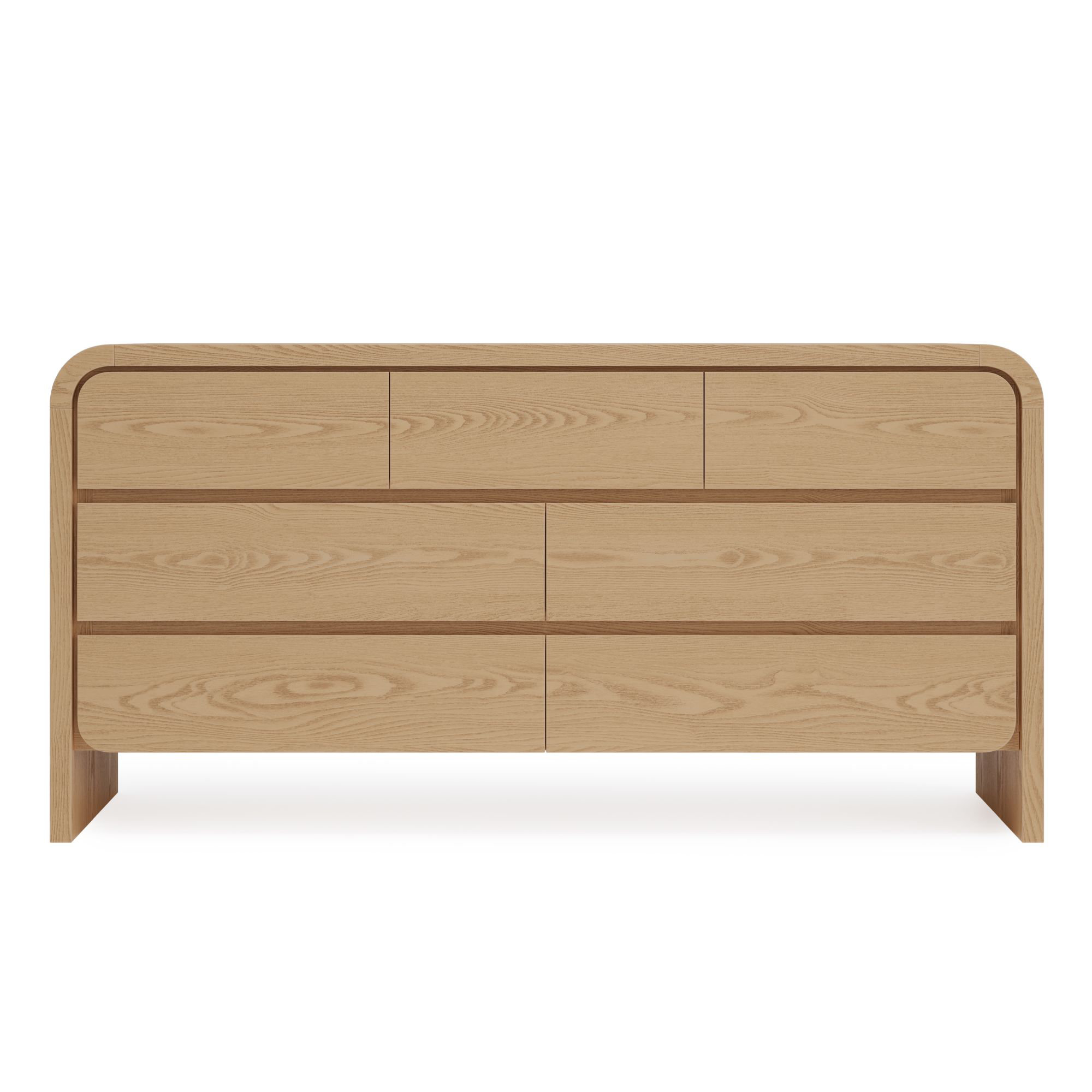Nori 7 - Drawer Dresser, Timber