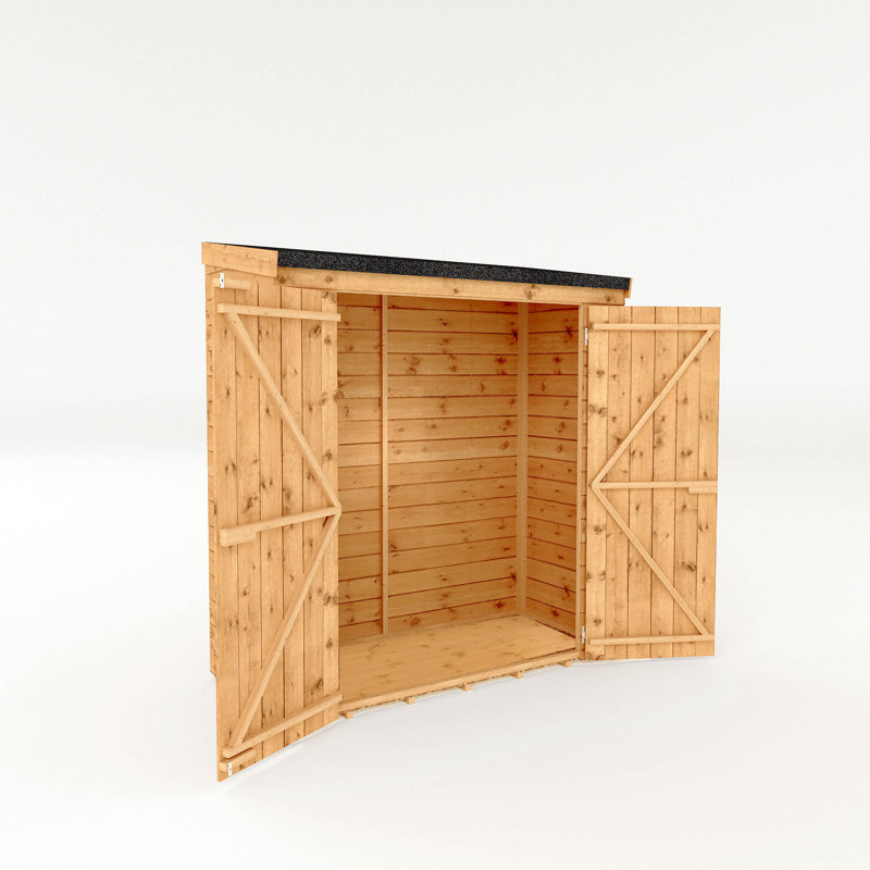 Mercia 6 x 2'6ft Tongue & Groove Pent Storage Shed