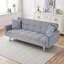 Single 202cm Upholstered Convertible Sofa
