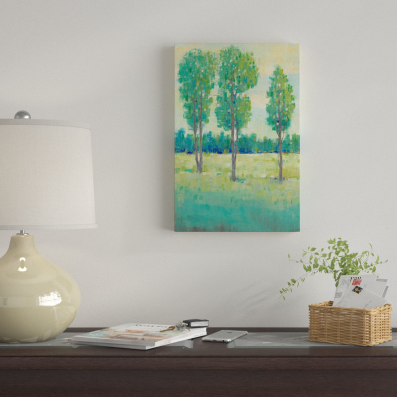 « spring day ii », impression sur toile, H 18 po x l 12 po x P 1,5 po, Toile tendue, Pas de tapis