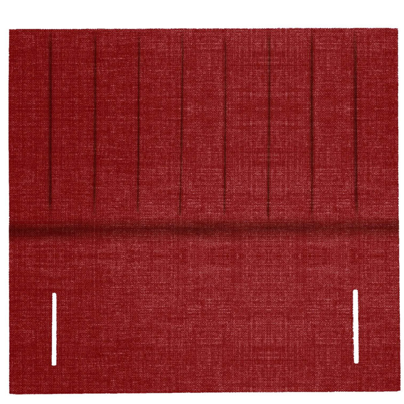 Marita Upholstered Headboard, Super King (6'), Purple, 100% Linen