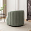 Fauteuil demi-tonneau pivotant rembourré Bryonie-1787267307