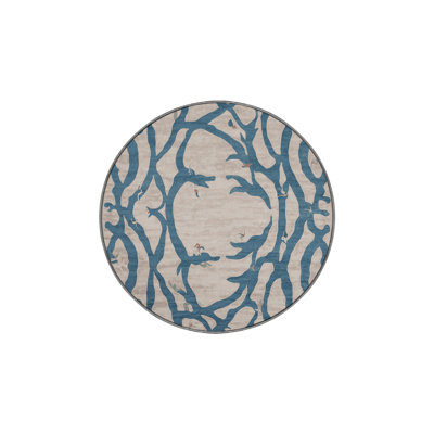 Machine Washable Gray Area Rug