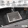 Karran Quartz Composite 18'' X 16'' Single Bowl Drop-in or Undermount Kitchen Sink