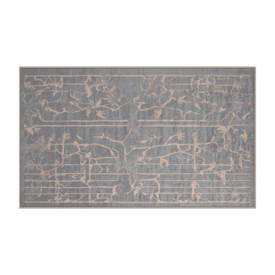 Machine Washable Beige Area Rug