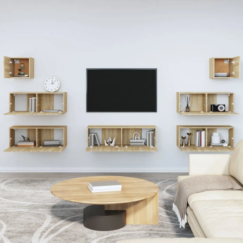 Marjory Unfinished Entertainment Centre for TVs up to 42", Sonoma Oak