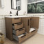 Meuble-lavabo autoportant avec tiroirs latéraux Carla-2065889997-2065889996