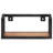 2 Piece Solid Acacia Wood With A Natural Finish, Iron With Black Powder-coated Finish Floating Shelf-656074331-656074305