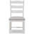 Valebeck Vintage Farmhouse Cushioned Dining Chair, 2 Count, Whitewash
