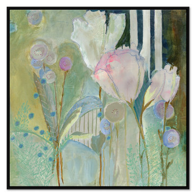 Tulips by Jill Krasner - Single Picture Frame Painting on Canvas