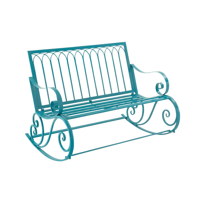 Banc de jardin en métal Gyana Khadir