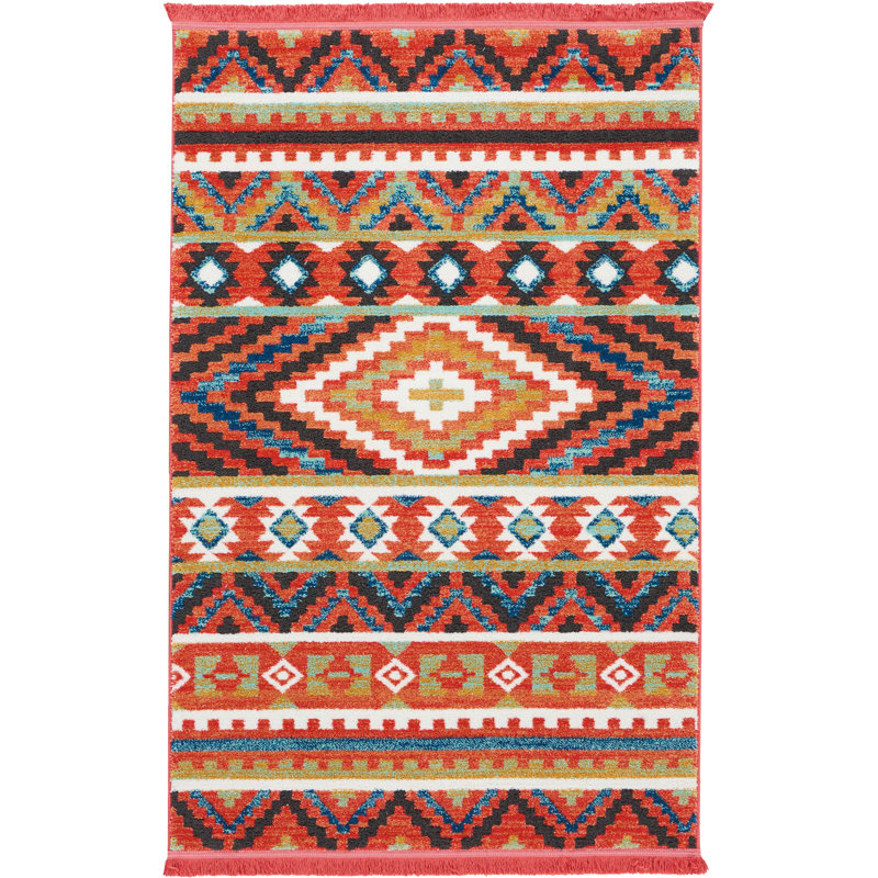 Bayles Southwestern Area Rug, Rectangle 119 x 188cm