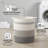 80L Woven Laundry Hamper with Handles, Decorative Storage Basket for Toys Blankets Clothes-2011184871