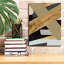  «Taped Up 2» par Alonzo Saunders, art mural sur toile, 12 po x 16 po