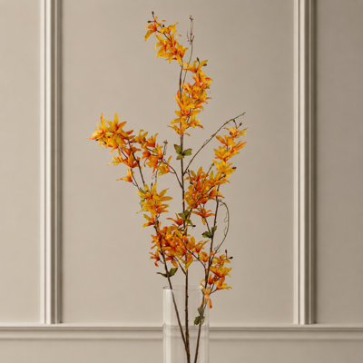 Plastic, Silk Blossom Arrangement