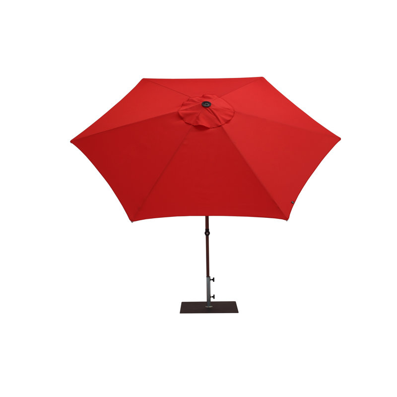 Aolaith 300cm Market Parasol, Red