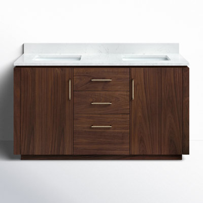 Cloverfield 60'' Double Bathroom Vanity