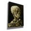 «Head of a Skeleton with a Burning Cigarette» par Vincent van Gogh, art mural sur toile-276547737