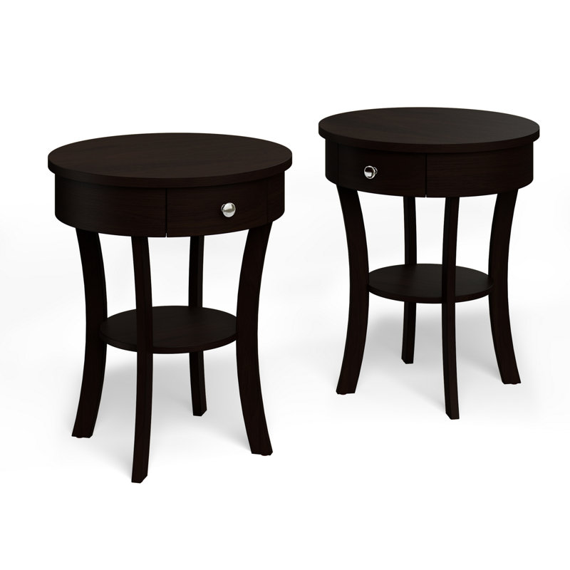 20'' W Nightstand, Black