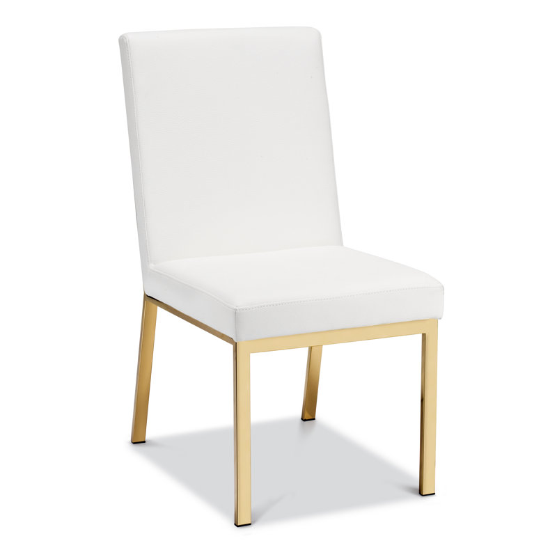 Chaise d'appoint blanche Annis