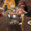Living And Home 4.5L Stainless Steel Pot Set