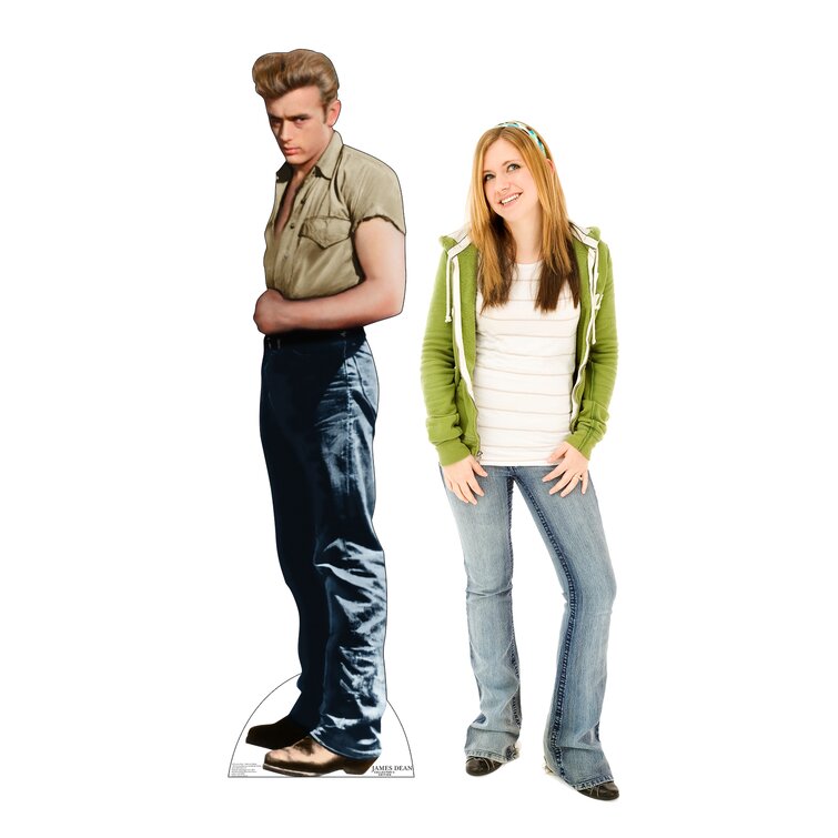 Advanced Graphics James Dean Red Jacket Lifesize Wall Decor Cardboard  Standup Cutout Standee Poster