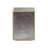 Juel Rectangular Glass and Manufactured Wood End Table with Antique Mirror Finish 