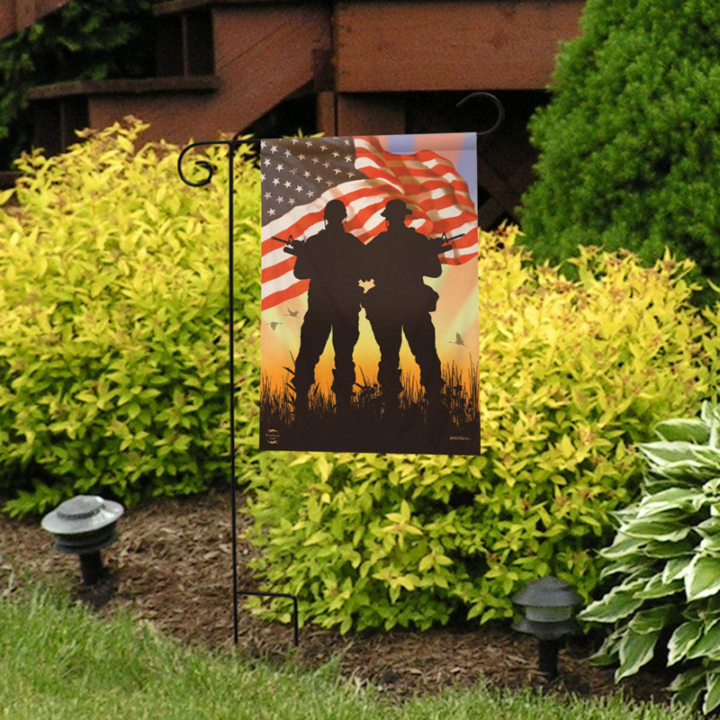 Drapeau du jardin patriotique American Heroes