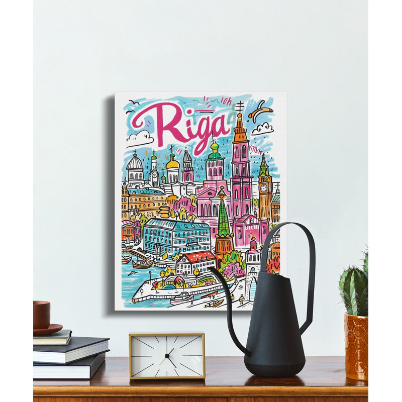 Drews Wrapped Canvas Print Set, 20x30