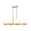 Lustre linéaire 8 lumières Avers-100157043