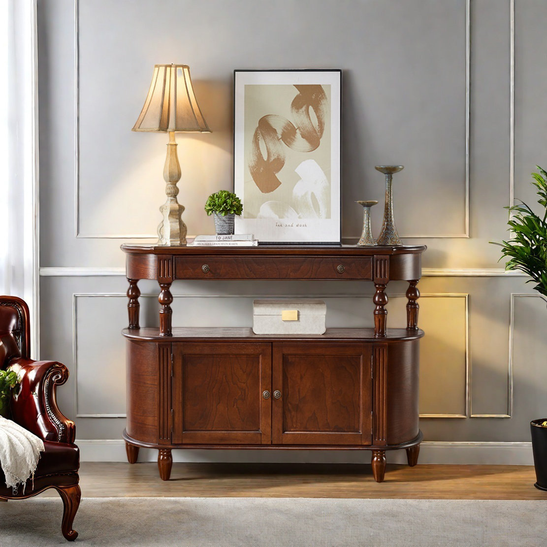 interanest Retro Multifunctional Console Table | Wayfair
