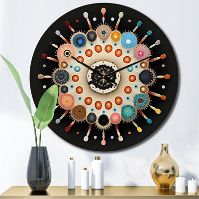 Horloge murale Serendipity Mysticisim Of Mind Spiritual Art II