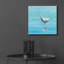 «Egret I Bright» par Phyllis Adams, art en verre acrylique Wal-1277232613