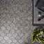 Reef 5" Fish Scale Polished Pearl Terrazzo Mosaic Tile-1949680263