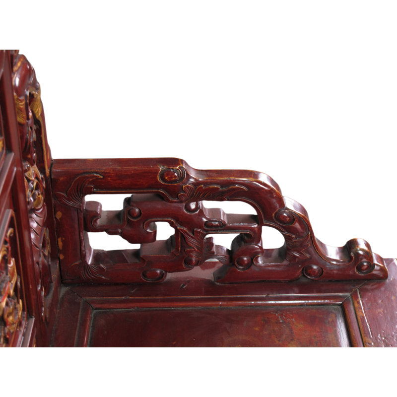 Asian Classic Solid Wood Arm Chair