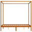 Harrison Solid Wood Canopy Bed-718318572-718318573