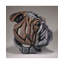 Sculpture buste de chien edge