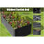 Lit de jardin surélevé galvanisé 6X3x2ft, jardinière extérieure Boîtes de jardin en métal-659282049-659282063