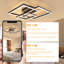Alienna 3-Light 82cm Dimmable LED Flush Mount