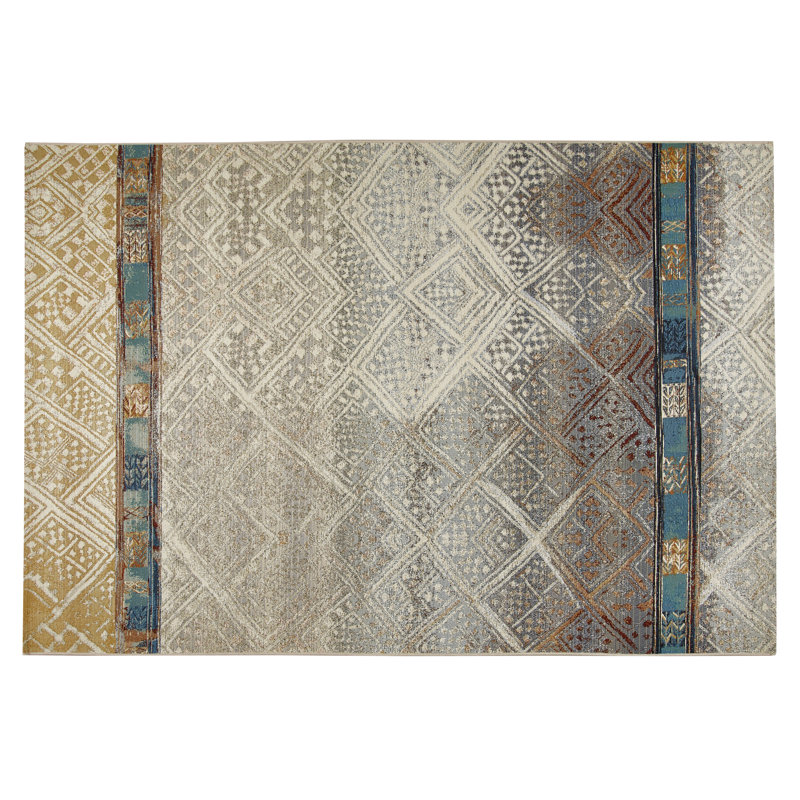 Gabryle Ikat Flatweave Area Rug, Runner 80 x 165cm
