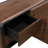 Rozella Solid Wood Server With Hidden Drawers And Shelves