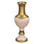 Vase de plancher en bois de manguier sculpté à la main 22 po, centre de table décoratif moderne Boho